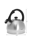 Klausberg teáskanna, sípszóval, inox, 1.8L (KB-7042)