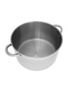 Klausberg Premium fazék 11.5L, Ø30 cm- rozsdamentes acél, edzett üveg fedő (KB-7129)