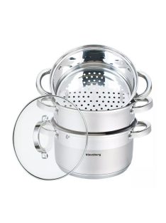   Klausberg 4 részes pároló edény készlet Ø20cm - 3.1L (KB-7139)