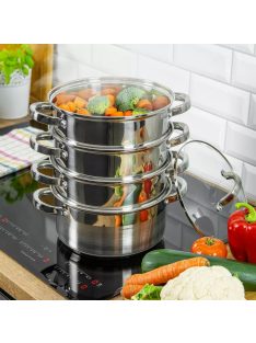   Klausberg 5 részes pároló edény készlet Ø22cm - 4L (KB-7143)