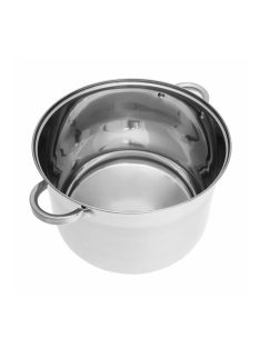   Klausberg fazék 18.7L, Ø32 cm- rozsdamentes acél, edzett üveg fedő (KB-7167)