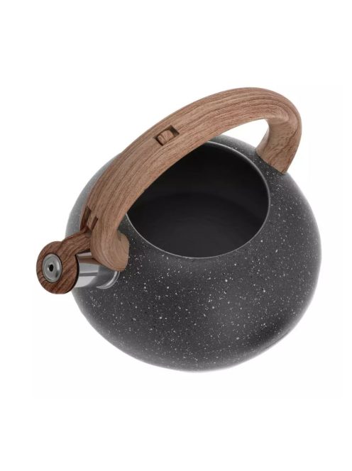 Klausberg teáskanna, sípszóval - 2.7L - szürke (KB-7250)