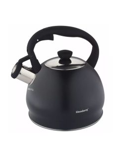   Klausberg teáskanna, sípszóval, fekete matt, 2.0L (KB-7428)