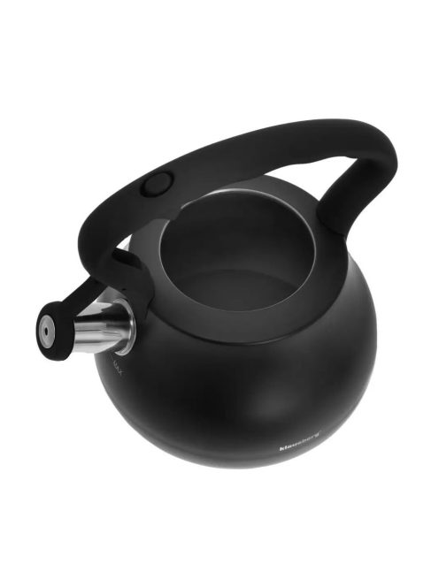 Klausberg teáskanna, sípszóval - fekete, 2.7L (KB-7446)