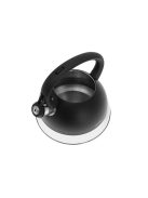 Kinghoff teáskanna, sípszóval - fekete - 2.2L (KH-1224)