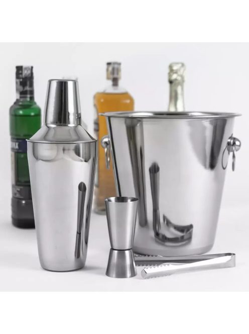 Kinghoff koktél készlet - inox (KH-1244)