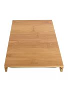 Kinghoff bambusz vágódeszka kihúzható tálcával 38 x 25 cm (KH-1681)