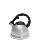 Kinghoff teáskanna, sípszóval -  inox - 3.0L (KH-3244)
