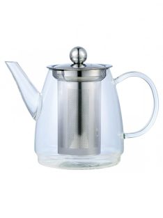 Kinghoff üveg teáskancsó,filterrel (KH-4843)